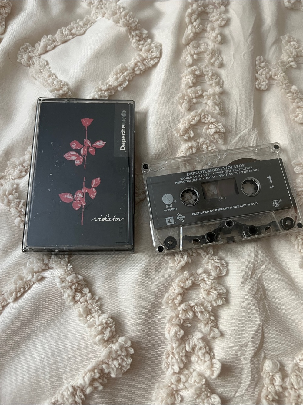 Violator Cassette Tape - Clear/Black